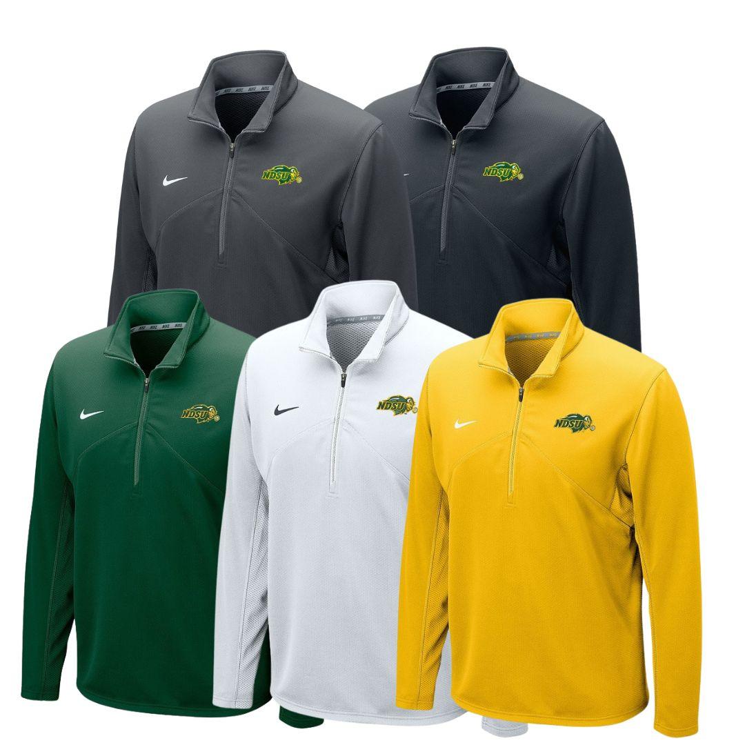 Yellow nike clearance quarter zip